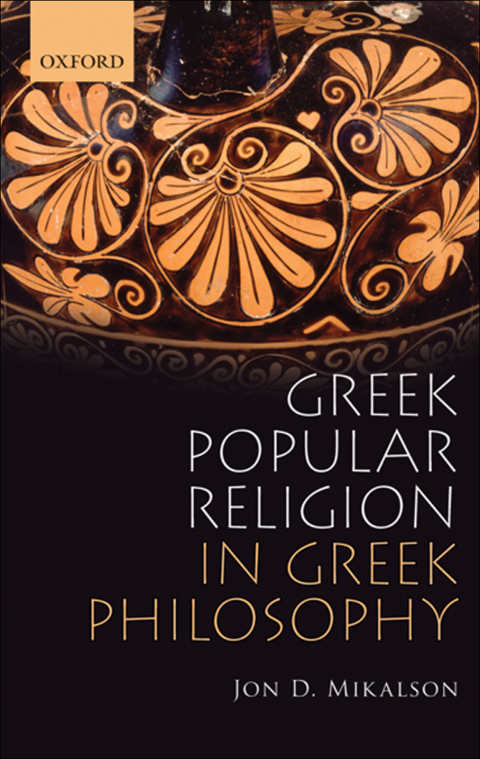 Cover image for book Greek Popular Religion in Greek Philosophy