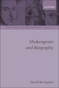 Titelbild: Shakespeare and Biography 9780199586479