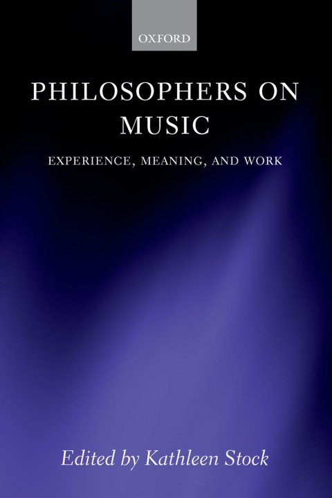 Cover image for book Philosophers on Music
