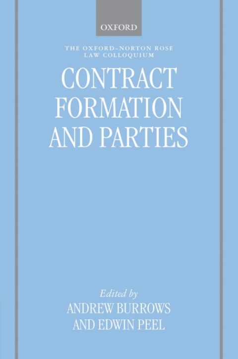 Cover image for book Contract Formation and Parties