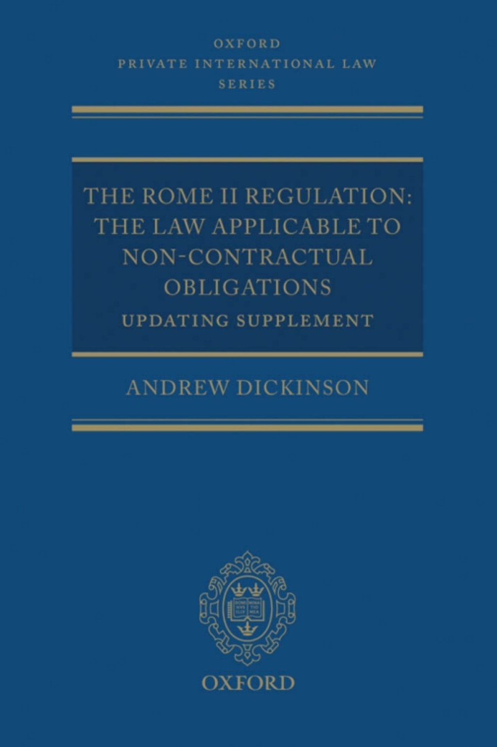 The Rome II Regulation (eBook Rental) - Andrew Dickinson,