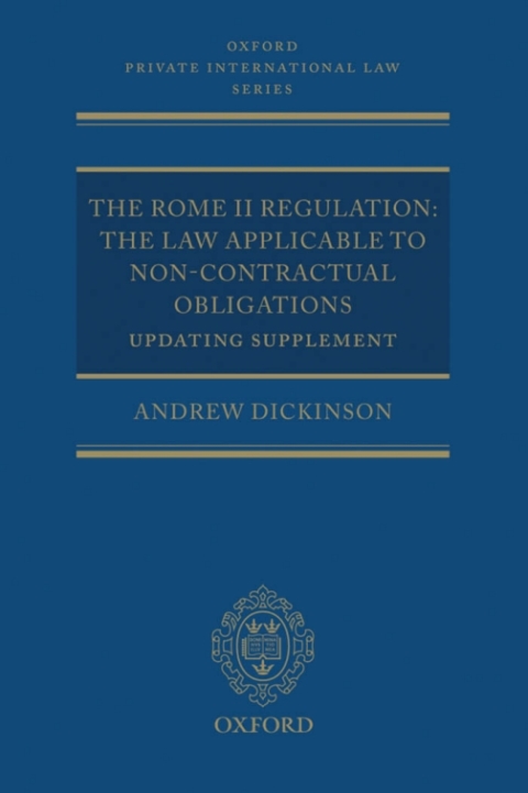 Cover image for book The Rome II Regulation