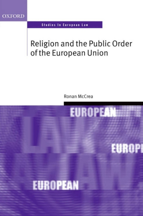 Cover image for book Religion and the Public Order of the European Union