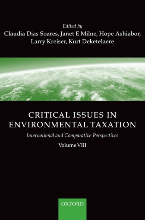 Cover image for book Critical Issues in Environmental Taxation