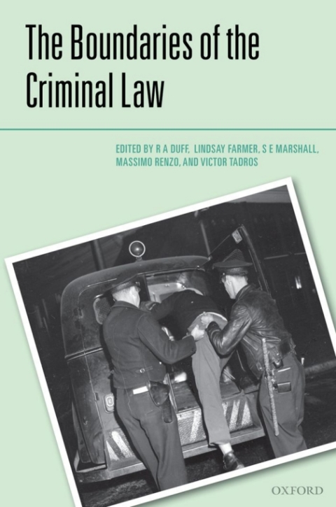 Cover image for book The Boundaries of the Criminal Law