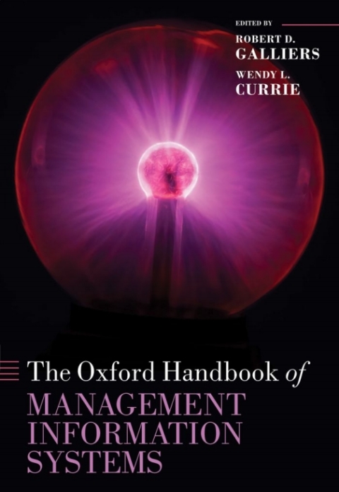 Cover image for book The Oxford Handbook of Management Information Systems
