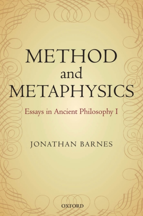 Cover image for book Method and Metaphysics