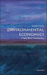 Cover image: Environmental Economics: A Very Short Introduction 9780199583584