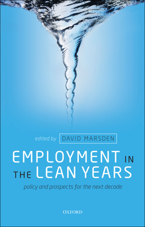 Cover image for book Employment in the Lean Years