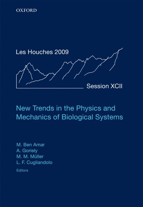 Cover image for book New Trends in the Physics and Mechanics of Biological Systems