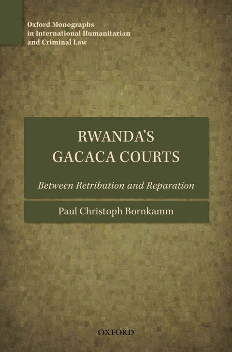 Cover image for book Rwanda's Gacaca Courts