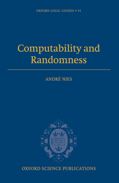 Cover image for book Computability and Randomness