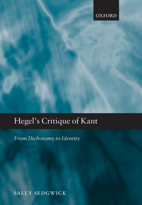 Cover image for book Hegel's Critique of Kant