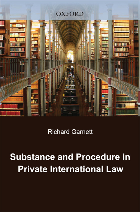 Cover image for book Substance and Procedure in Private International Law