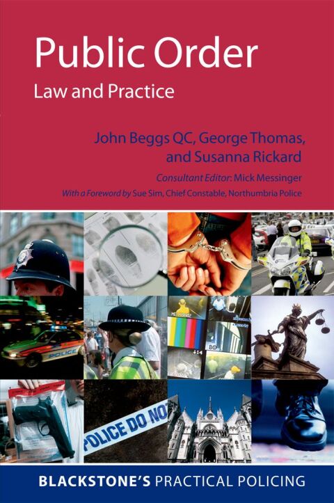Cover image for book Public Order: Law and Practice