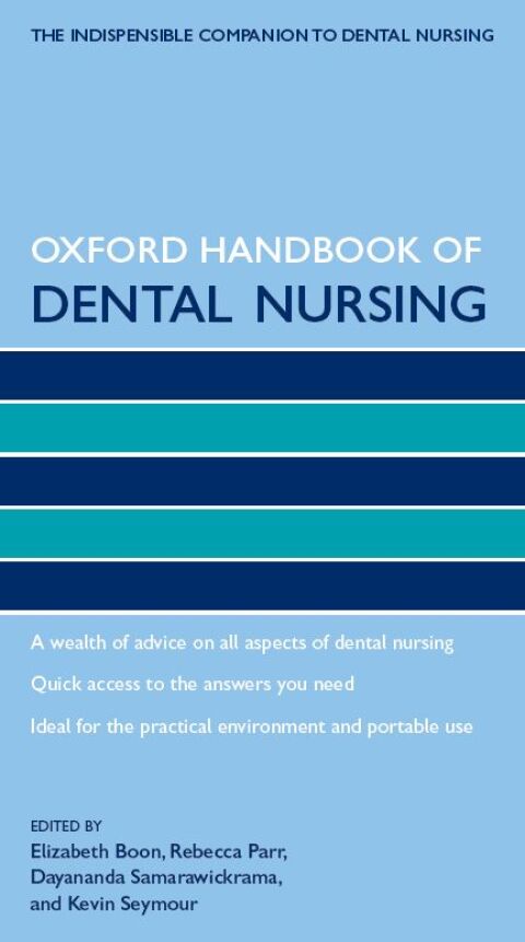 Cover image for book Oxford Handbook of Dental Nursing