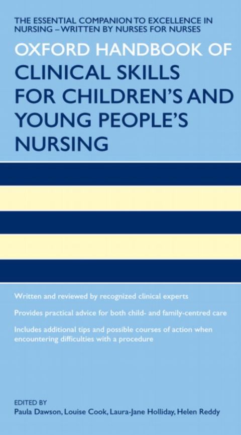 Cover image for book Oxford Handbook of Clinical Skills for Children's and Young People's Nursing