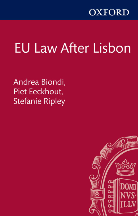 Cover image for book EU Law after Lisbon