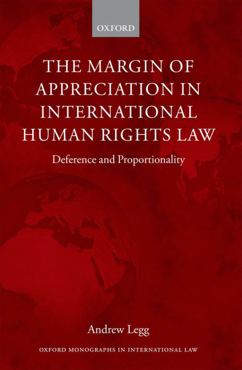 Cover image for book The Margin of Appreciation in International Human Rights Law