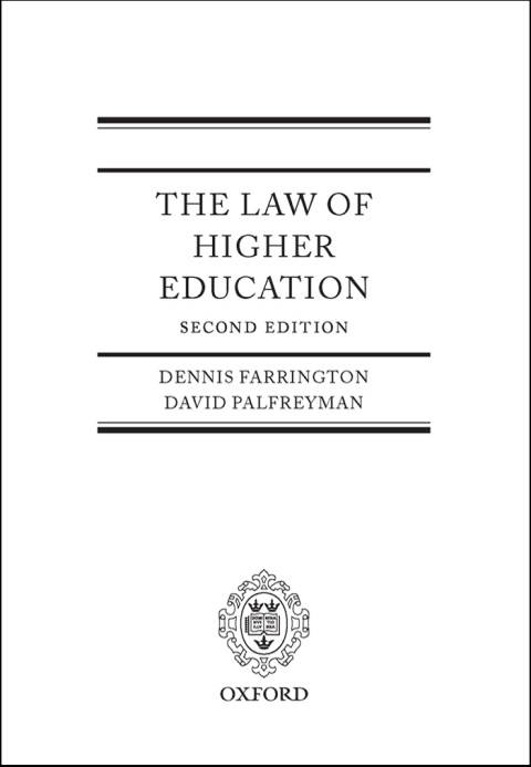 Cover image for book The Law of Higher Education