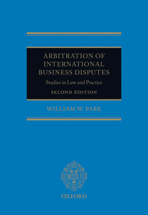 Cover image for book Arbitration of International Business Disputes