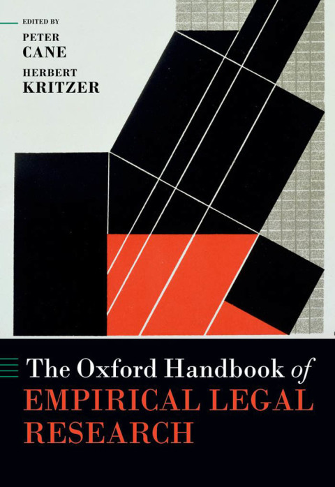 Cover image for book The Oxford Handbook of Empirical Legal Research