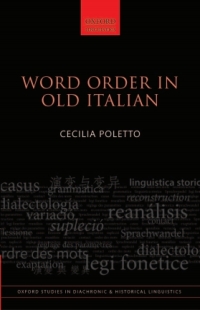 صورة الغلاف: Word Order in Old Italian 9780199660247