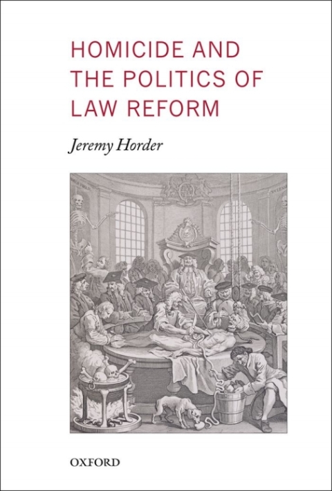 Cover image for book Homicide and the Politics of Law Reform