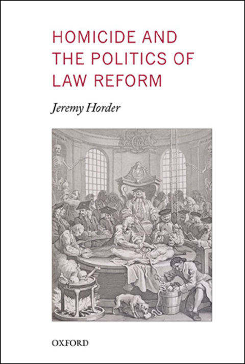 Cover image for book Homicide and the Politics of Law Reform
