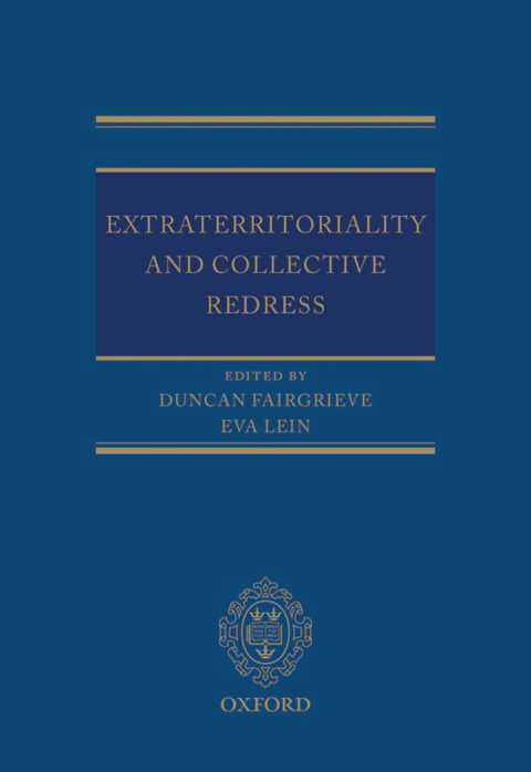 Cover image for book Extraterritoriality and Collective Redress