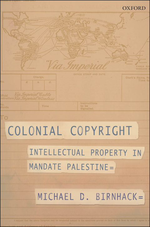 Cover image for book Colonial Copyright