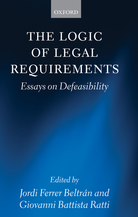 Cover image for book The Logic of Legal Requirements
