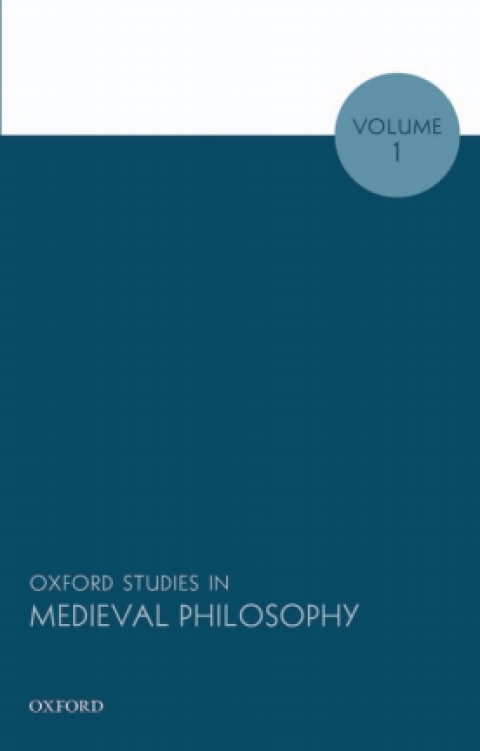 Cover image for book Oxford Studies in Medieval Philosophy, Volume 1