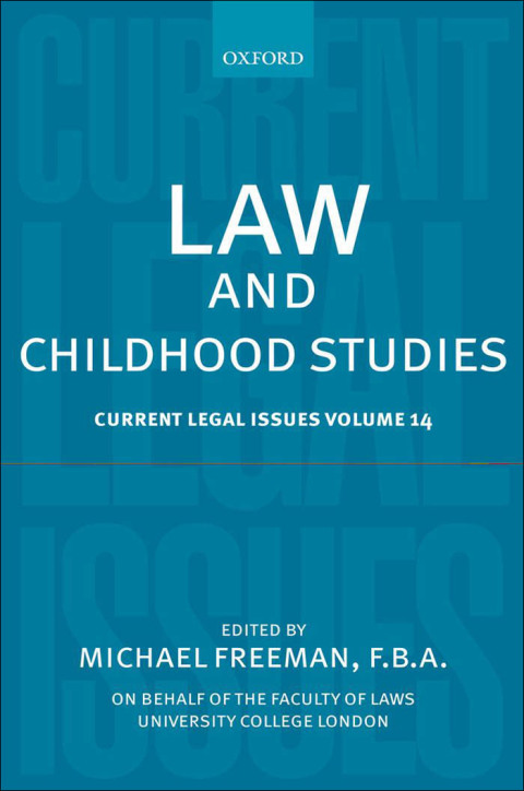 Cover image for book Law and Childhood Studies