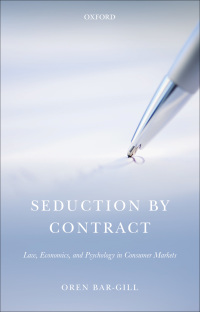 Cover image: Seduction by Contract 9780199663378
