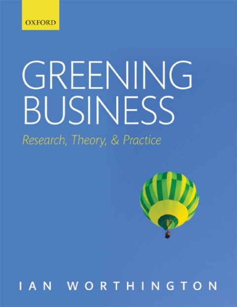 Cover image for book Greening Business
