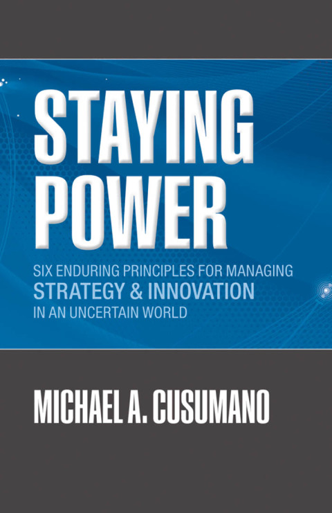 Cover image for book Staying Power