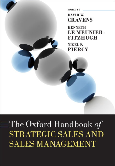 Cover image for book The Oxford Handbook of Strategic Sales and Sales Management