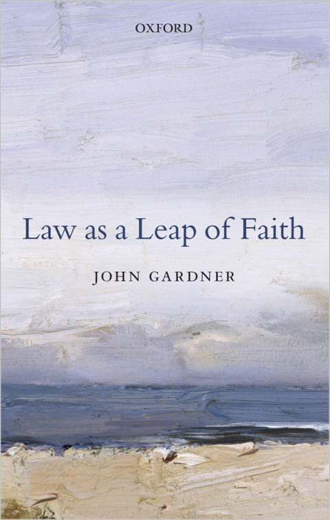 Cover image for book Law as a Leap of Faith