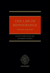Cover image: The Law of Reinsurance 2nd edition 9780199665044