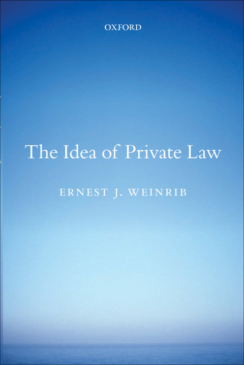 Cover image for book The Idea of Private Law