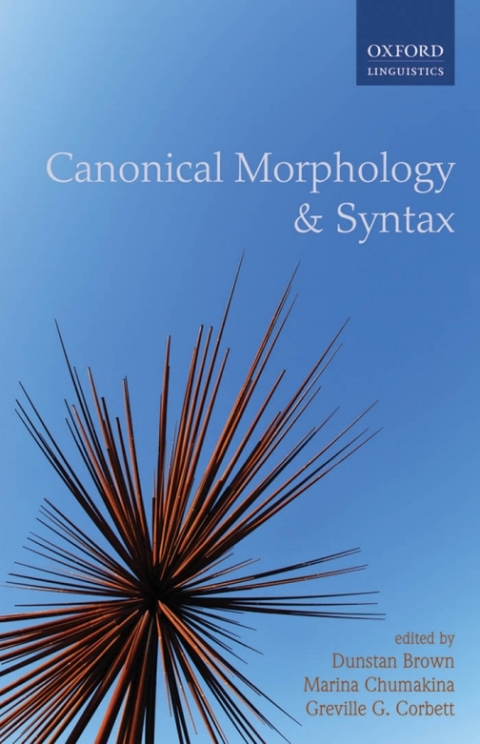 Cover image for book Canonical Morphology and Syntax