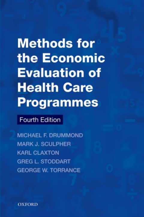 Cover image for book Methods for the Economic Evaluation of Health Care Programmes