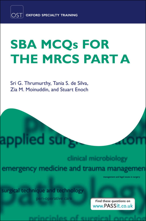 Cover image for book SBA MCQs for the MRCS Part A