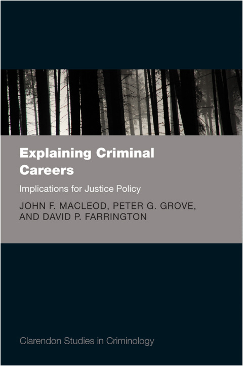 Cover image for book Explaining Criminal Careers