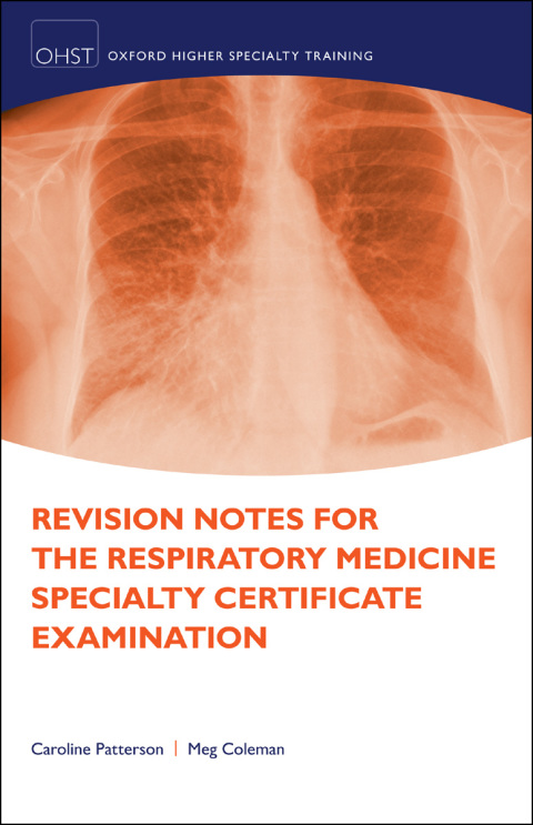 Cover image for book Revision Notes for the Respiratory Medicine Specialty Certificate Examination