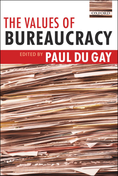 Cover image for book The Values of Bureaucracy