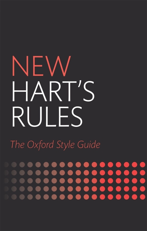 Cover image for book New Hart's Rules