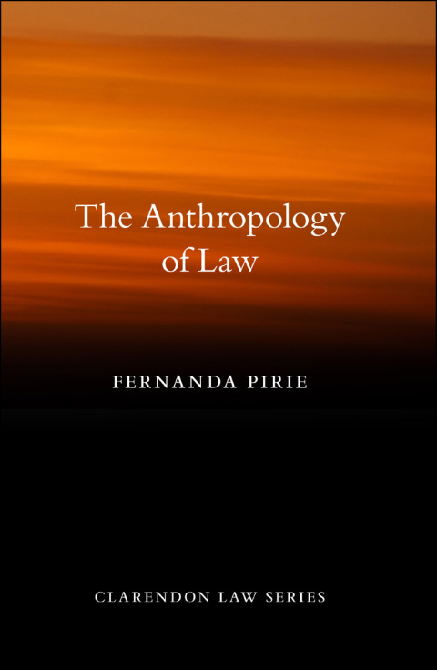 Cover image for book The Anthropology of Law