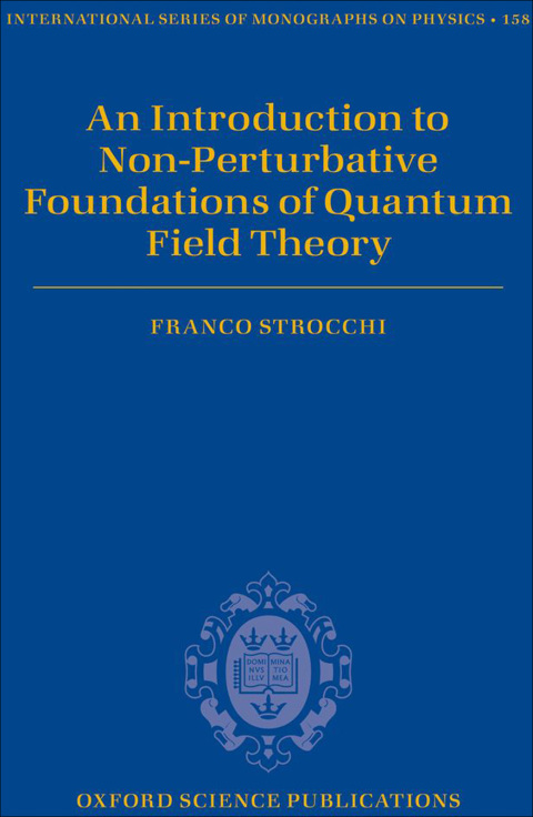 Cover image for book An Introduction to Non-Perturbative Foundations of Quantum Field Theory